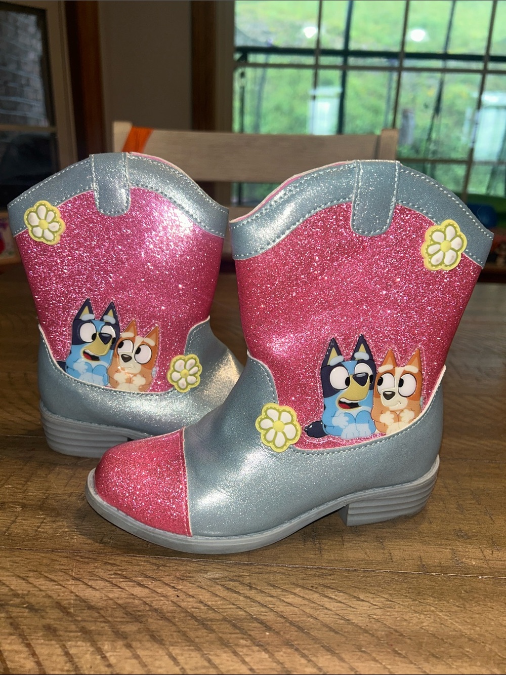 Bluey light up cowboy cowgirl boots size 11